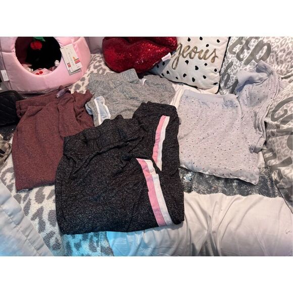 torrid cacique LB LC 3piece jogger sleep pants pajamas pj - Picture 7 of 15